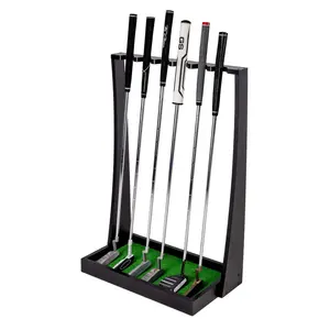 GoSports Premium Golf Putter Stand - Black