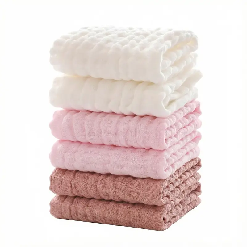 Reusable Face Towel Set, 6-Piece Absorbent Sweat Towels, Breathable Soft Multi-Functional Washable Cloth, Reusable Polyester Towel, Portable Travel Pack, Multiple Colors Available