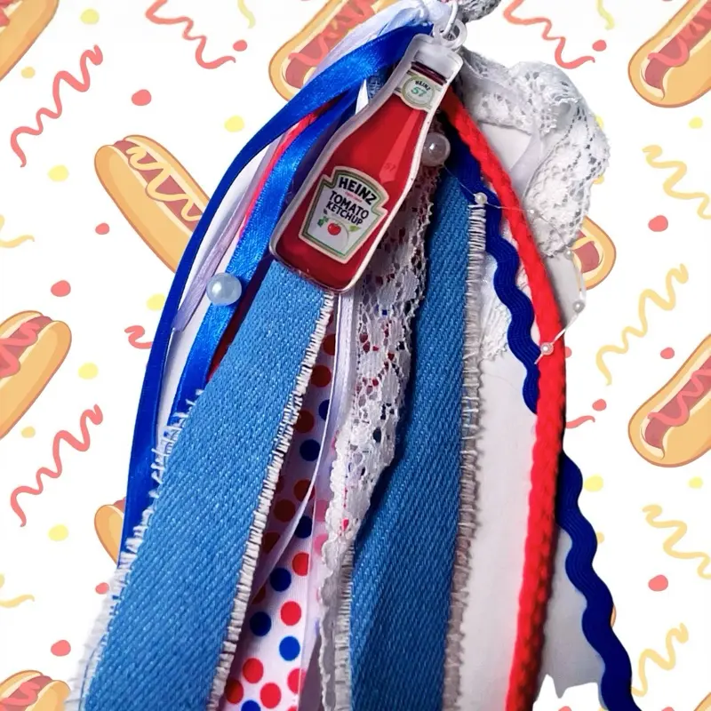 Ketchup Bag Charm