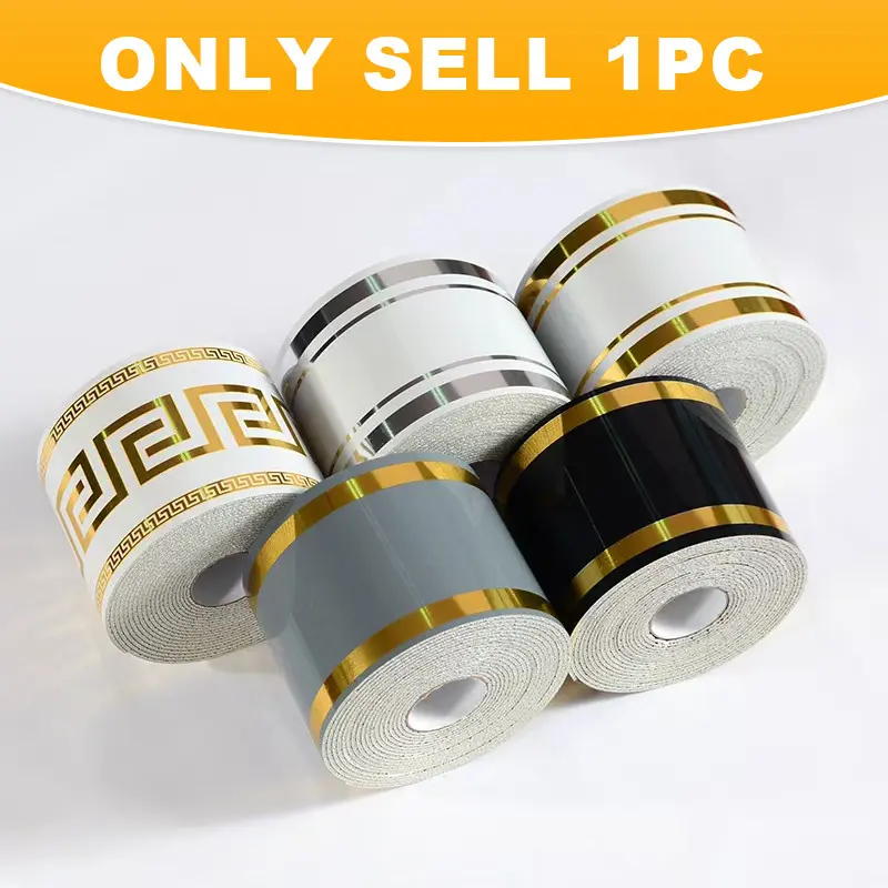 Wall Decoration, Self-adhesive Skirting, Self-adhesive Wall Waistline, DIY Detachable, Marble Tile Panel Wallpaper, Floor and Wall Protection Strips, TV Background Wall Frame Decoration Stickers, Peel And Stick Wallpaper Designs