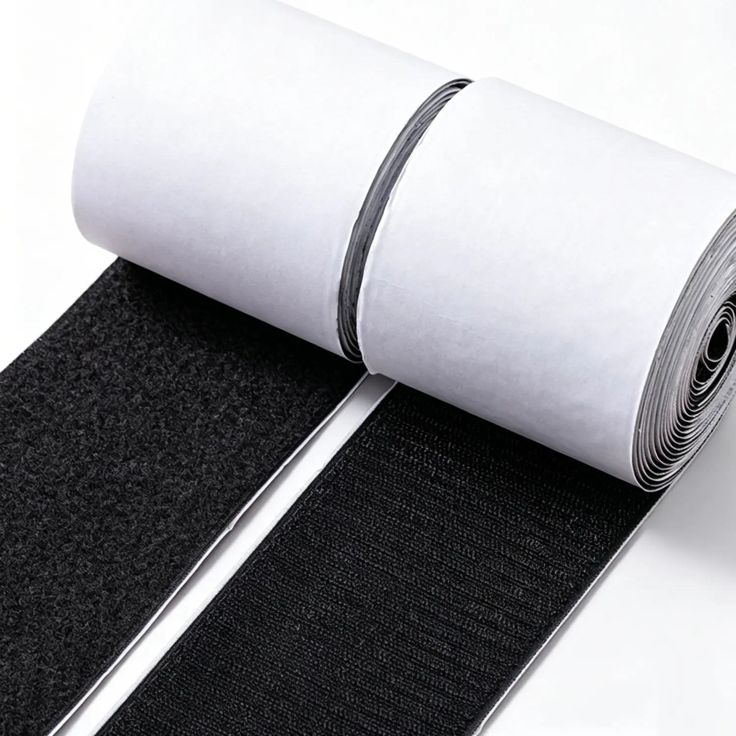 Heavy Duty Adhesive Backing Hook and Loop Tape (4in x 6.5ft) - Non-Slip Solution for Couch Cushions, Household Textiles, Carpets & Rugs