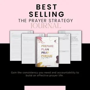 Prepare. Plan. Pray. Pursue. Prayer Strategy Journal