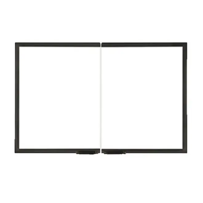 Majestic 42" Gasketed Glass Door - Black