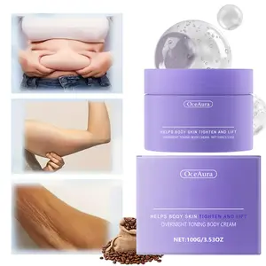 Dreamy Night Firming Body Cream, Lifting & Firming Body Cream With Caffeine & Hyaluronic Acid, For Belly, Thighs, Buttocks And Arms, Moisturizes & Nourishs Skin, Hydrating & Firming Body Lotion For All Skin Types,