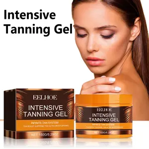 Tanning Gel Repair Set, 2-Pack, Lightweight Non-Greasy Formula, Achieve Natural Sun-Kissed Look, Ideal for Beach & Sunbathing