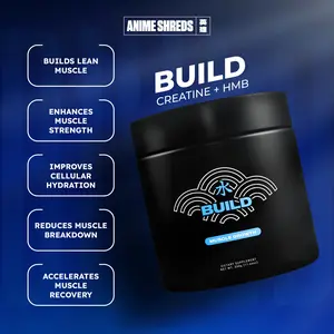 Build | Muscle Growth Supplement | Creatine + HMB | 30 Servings