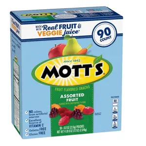 Assorted Fruit Flavored Snacks, 0.8 oz., 90 pk.