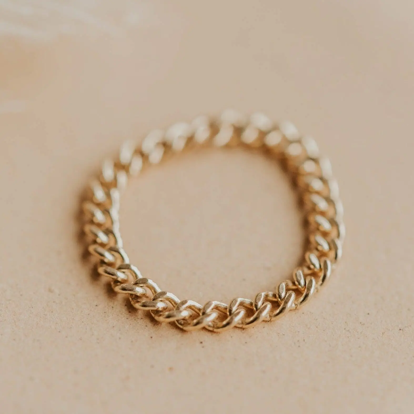 Hello Adorn Dani Chain Ring - Any Occassion Chain Jewelry - Fashion Accessory