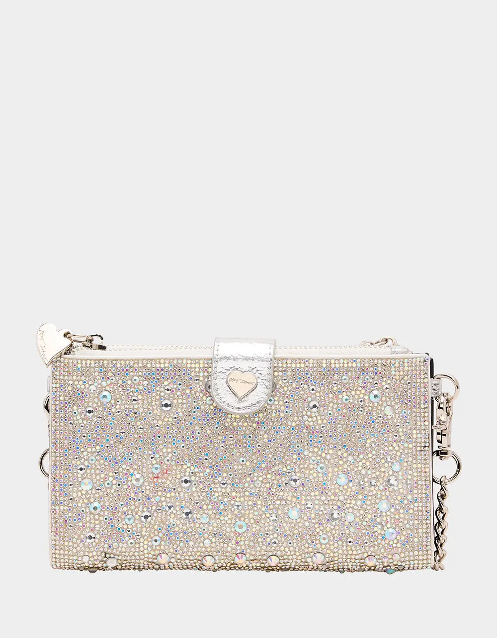 WALLET ON CHAIN PHONE HOLDER SILVER