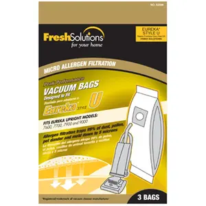Elco Laboratories 70354 Eureka U Style Vacuum Bag- 3 Pack