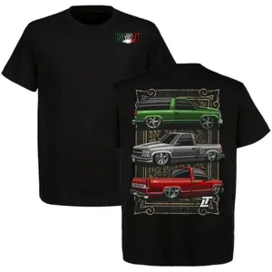 Mexican Pride Chevy Trucks Tee | Lowered Truck Lifestyle Shirt,Car Lover Tee,Full Colour T-Shirt Unisex Ultra Cotton T-Shirt
