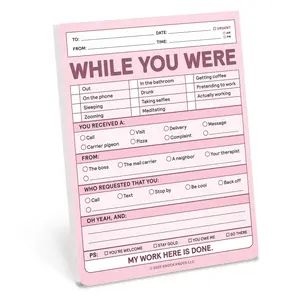 While You Were Nifty Note Pad