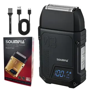 Electric Shaver, 1 Count Waterproof Electric Hair Trimmer, Multifunctional Electric Shaver with LED Display, Cordless Waterproof Shaver, Portable Shaver for Men