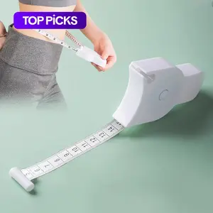Retractable Body Tape Measure, Automatic Portable Body Measuring Tape, Household Measuring Tools for Waist, Hip, Arm, Durable Tape Measure