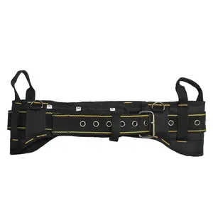 MELOTOUGH Padded Tool Belt with handle strap Construction Work Belt with D ring to hook with Tool Belt Suspenders(Tool Belt Suspenders not Included suspender