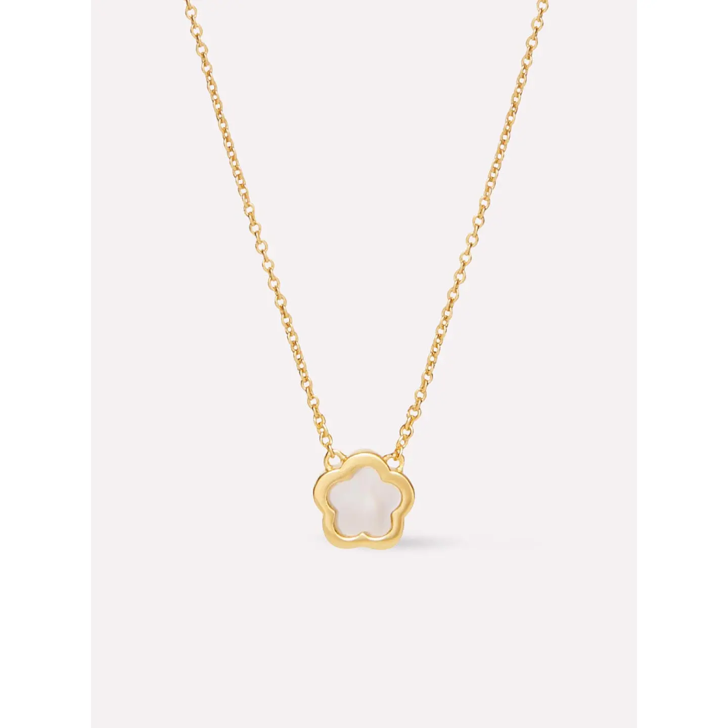Mother of Pearl Inlay Flower Pendant - Saya