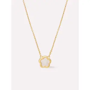 Mother of Pearl Inlay Flower Pendant - Saya