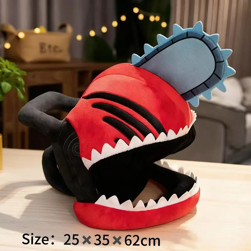 Chainsaw Man manga merchandise Fashion Accessories, plush toys, Pochita chainsaw dog demon cosplay plush doll/pillow.