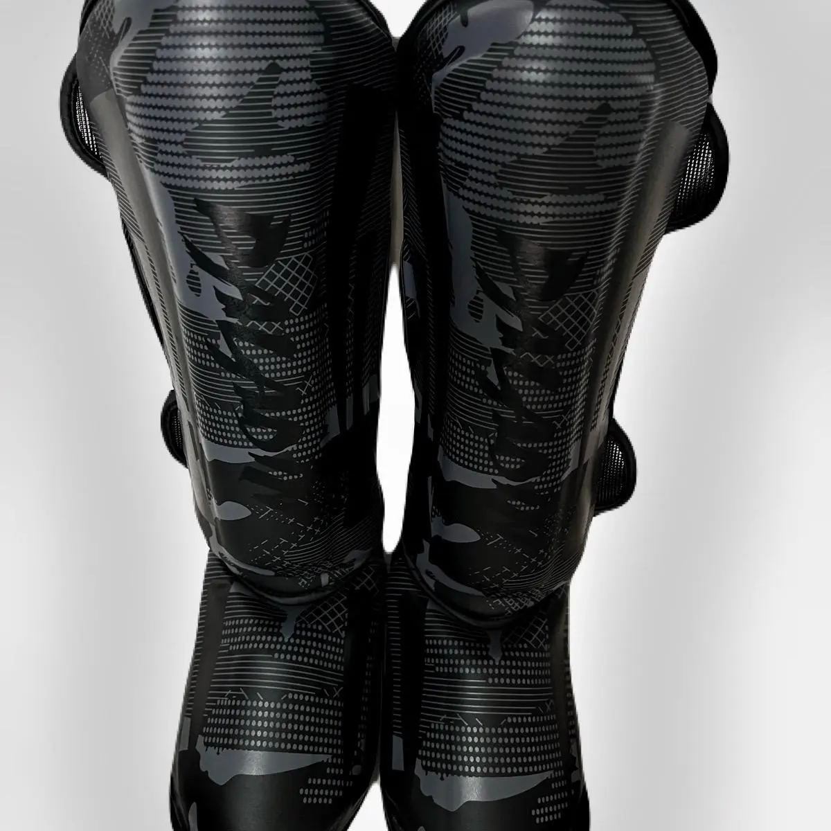 PLD MMA Adult Shin Guards, PU Leather Protective Sparring Gear with Instep Coverage for MMA, Muay Thai & Kickboxing, Kickboxing Shin Guards, Velcro Straps, Protect Leg, Training Shin Protector
