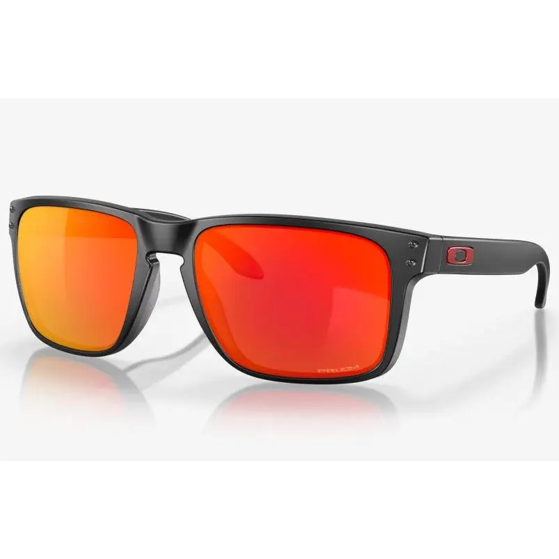 Oakley Holbrook XL Sunglasses (Oakleys) - Polarized Lens, HDO Optics, Lightweight O Matter Frame, Ideal for Bright Light Conditions, Statement Frame Glasses, Prizm Black Lenses