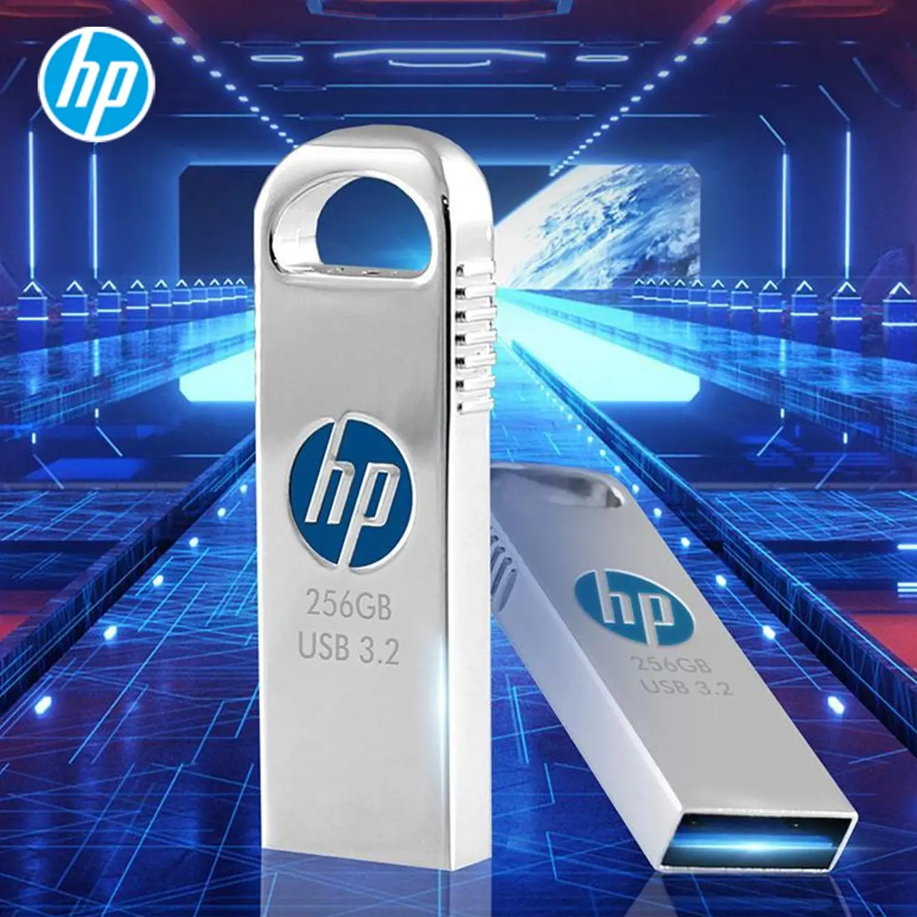HP USB 3.2 Flash Drive, Portable Dual Interface Computer Flash Drive, High Speed USB Flash Drive for Office, School, Home, External Storage, USB Memory Stick, Pendrive, Thumb Drive, USB Drives