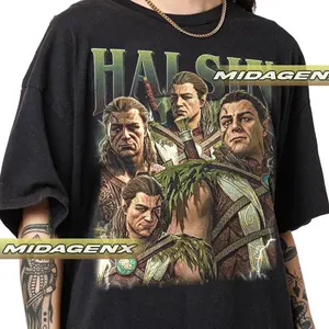 Limited Halsin Baldurs Gate 3 Vintage T-Shirt Gift For Fan