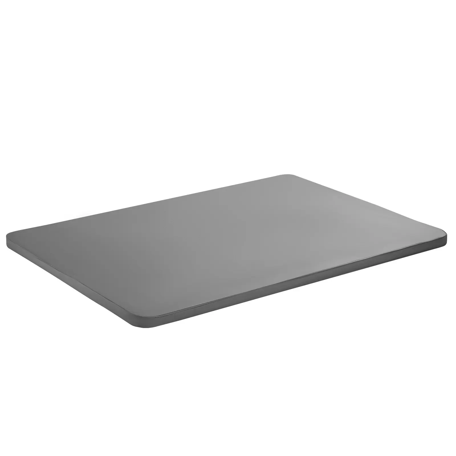 VEVOR King Size Bunkie Board Mattress Base, 1.5" Thick Durable Wooden Slats, 200D Oxford Fabric Covering, 4-Piece Gray Design, Sagging Support, Easy Connect, Adjustable, Assembly Required, 78.74x74.02x1.5 in, 17.9kg