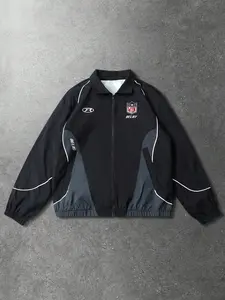 Men's Coach Jacket, Athletic Jacket, Sporty Style Blend, American Football Culture, Perfect for Sports Lovers, Trendy Clothing