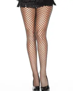 Mini Diamond Net Spandex Stocking