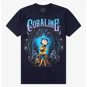 Coraline Forest Portal T-Shirt, Coraline Movie Graphic Tee, Dark Fantasy Shirt, Laika Film Merch, Unisex Horror Aesthetic Top, Gothic Gift Trendding , Tshirt  ,Unisex Classic Tee , Retro Tee , Gift for her