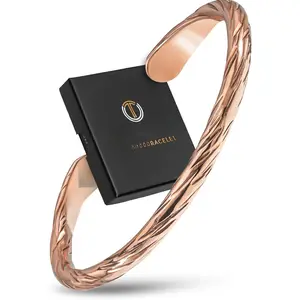 Copper Bracelet for Men & Women   Pure Copper Bracelets  , Solid & Uncoated Authentic Handmade Tibetan Bracelet Cuff Bangles