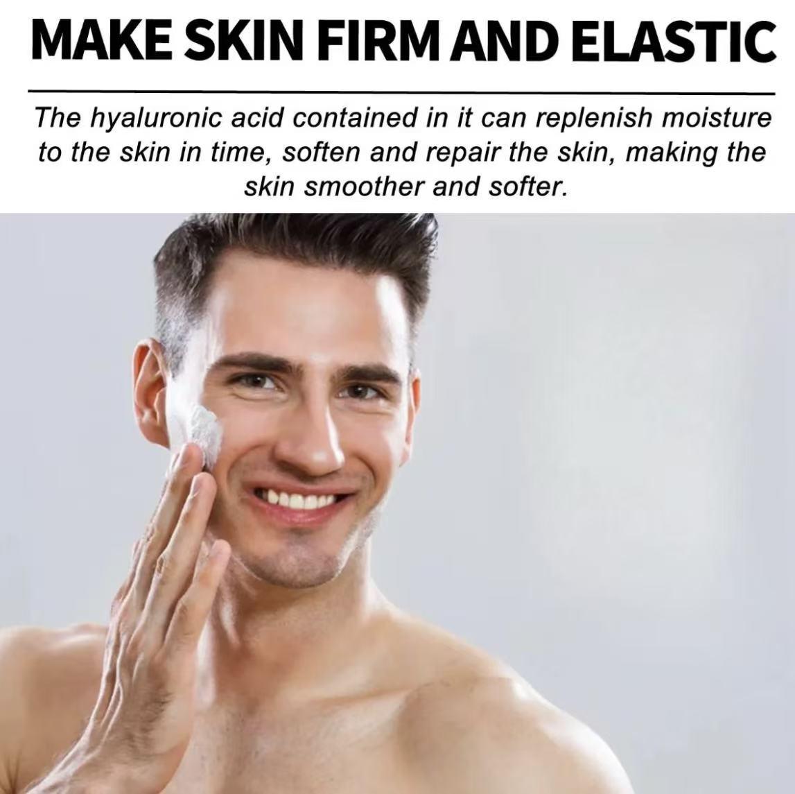 Collagen Men's Anti-Aging Wrinkle Cream, Men's FaceMoisturizer Cream 50g, Skin Firming and TighteningLotion, Firming Hyaluronic Acid Moisturizer Concealer Daily east moon men