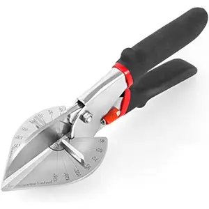 Multi Angle Miter Shear  Hand Tools,45-135 Degree Adjustable Angle  Trim Shears Tools for Vinyl  Molding Trim