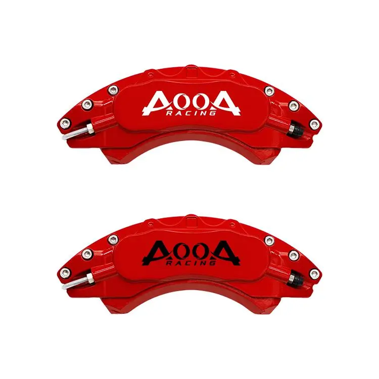 AOOA Racing Aluminum Cover compatible for Dodge Charger/Challenger Front and Rear Caliper (set of 4)