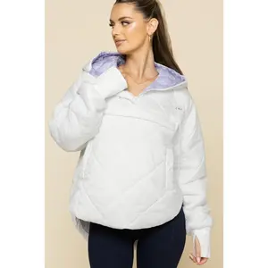Pillow Packable Puffer Jacket - White Pillow Packable Puffer Jacket - White