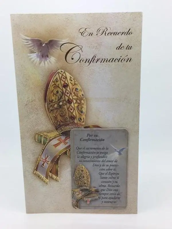 En Recuerdo de tu Confirmación Tarjeta