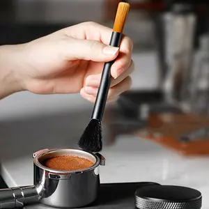 Coffee Brush Grinder Cleaning Brush Coffee Powder Cleaning Brush Brewing Head Brush Set Coffee Sweeping Brush Barista Tools