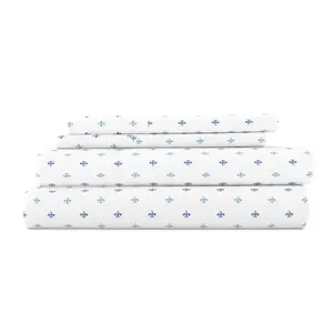 Lily Pattern 4-Piece Sheet Set