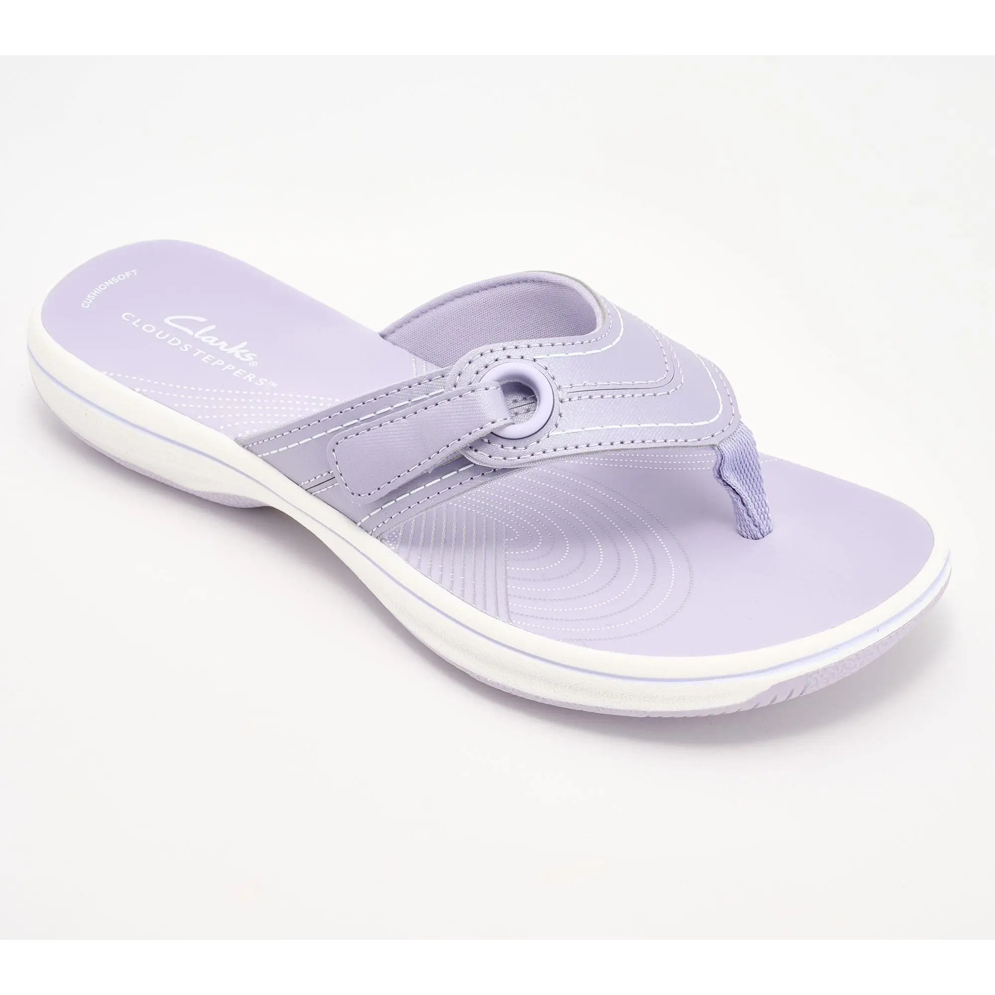 Clarks Cloudsteppers Thong Sandals - Breeze Reyna Clarks Cloudsteppers Thong Sandals - Breeze Reyna