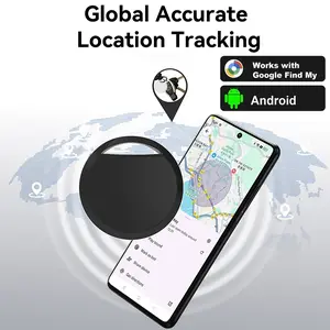Smart Google GPS Tracker, Wireless Positioning Tracker, BT-compatible Tracking Locator for Android Phones, Key Wallet Luggage Pet Finder, No Apple Compatibility