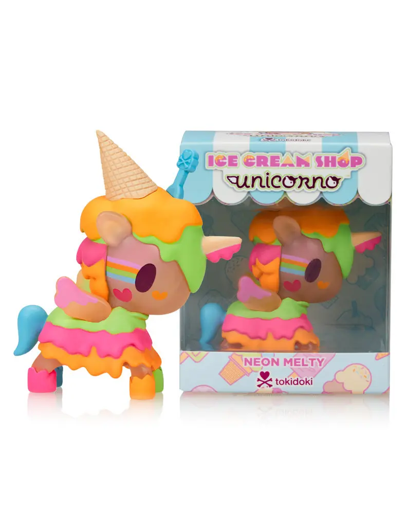 Ice Cream Shop Unicorno - Neon Melty (Special Edition) Vinyl Collectible