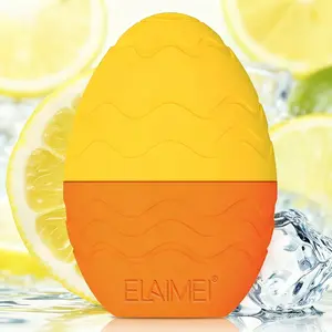 Elaimei Egg Shape Silicone Massage Ice Pack Mold, Face Cooling Tool, Reduces Swelling, Daily Skincare Essential, Must-Have Beauty Accessory