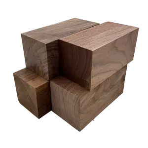Walnut Turning Blank Squares - 3" x 3" (4 Pcs)