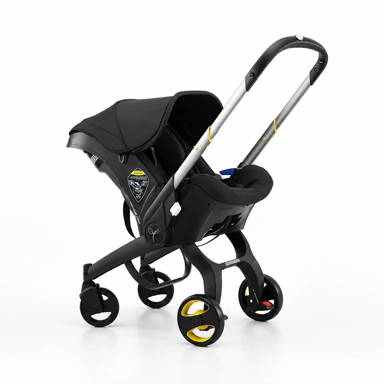 Reversible Foldable Baby Stroller | Sturdy Metal Frame, Adjustable Backrest | Compact Travel Stroller Compatible With Infant Car Seat For Newborn Toddler