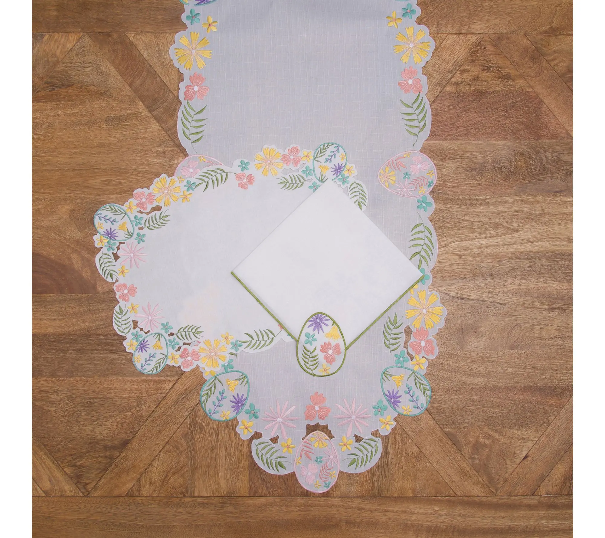Elegant Easter Egg Placemats Set of 6 by Valerie