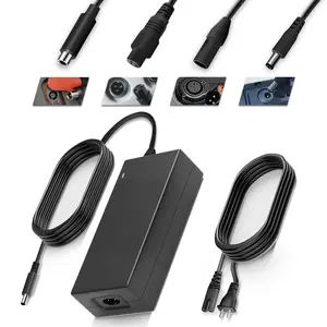 42V 2A Scooter Charger Removable Connector for 36V Pocket Mod, Sports Mod Lithium Battery Compatible with GOTRAX,Ninebot,Hiboy Electric Scooter Charger