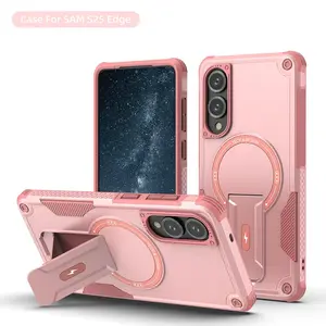 Durable stand phone case, suitable for Samsung Galaxy S26/S24/S25 S24+/S25+ S24 Ultra S25 Ultra A05 A05S A06 A07 4G A14 4G/5G A15 4G/5G A16 A25 5G A26 5G/A17 5G A35 5G A54 5G A55 5G A36/A56 5G S25 Edge best protective case