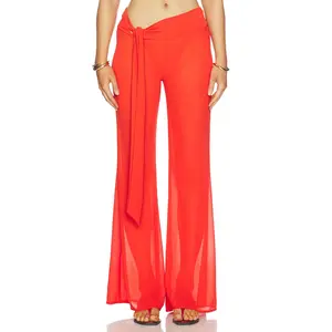 Bananhot Bowie Pants in Scarlet Red