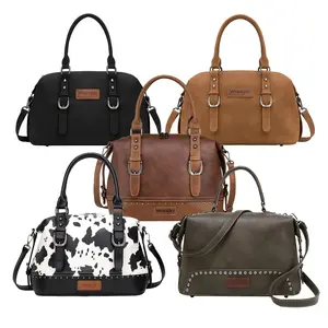 Wrangler Doctor Bag Top Handle Purse Hobo Shoulder Barrel Satchel Handbags for Women