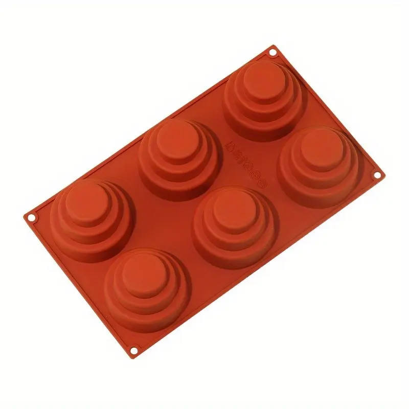 1pc, Cake Mold Mousse Cake Mold DIY Kitchen Silicone Mold Baking Utensils, Silicone Muffin Pan, Silicone Freezer Molds